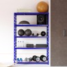 Etagère Charges Lourdes -180x120x40cm Bleu Etagère Charges Lourdes -180x120x40cm Bleu