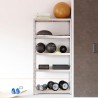 Etagère Charges Lourdes -180x90x40cm Gris Etagère Charges Lourdes -180x90x40cm Gris