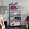 Etagère Charges Lourdes -180x90x40cm Bleu Etagère Charges Lourdes -180x90x40cm Bleu